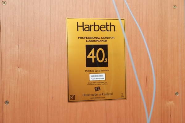 品樂音響試聽 Harbeth M40.2 喇叭